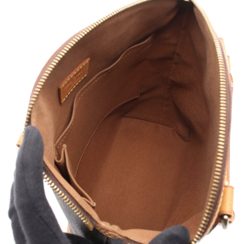 路易威登 Lockit 手提包 M40102 Monogram 帆布皮革棕色二手女士 LV-2