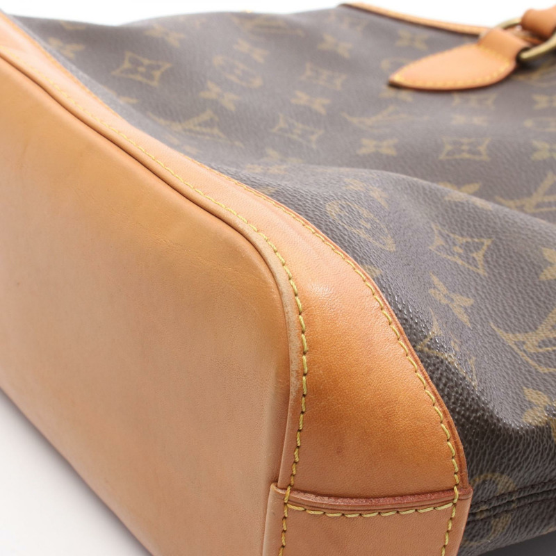 路易威登 Lockit 手提包 M40102 Monogram 帆布皮革棕色二手女士 LV-7