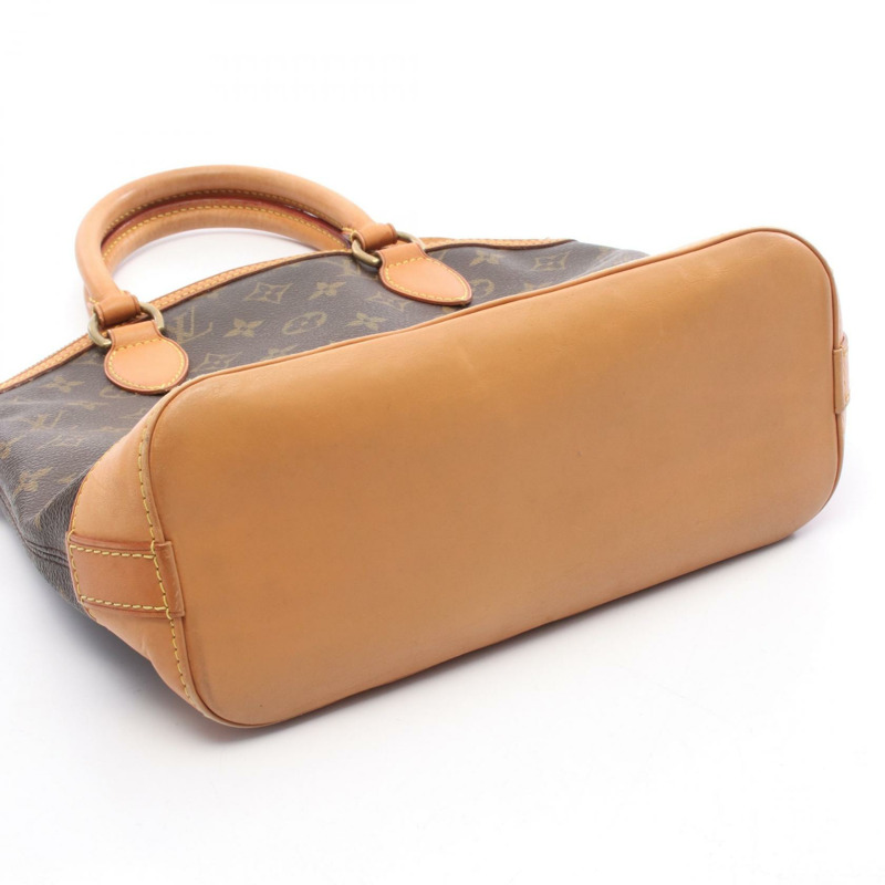 路易威登 Lockit 手提包 M40102 Monogram 帆布皮革棕色二手女士 LV-8