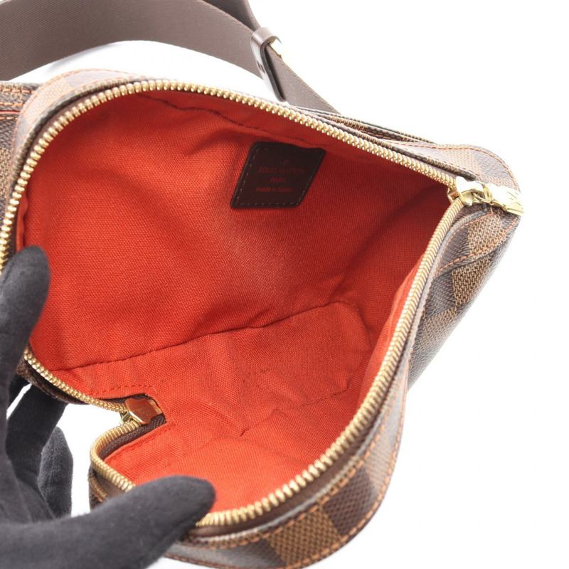 路易威登 Geronimos 腰包 N51994 Damier 帆布 棕色 Ebene 二手男女通用-2