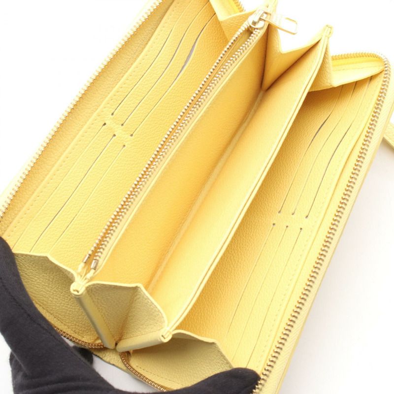 路易威登 Zippy Around 長錢包 M81427 Monogram Empreinte 黃色 二手 LV-2