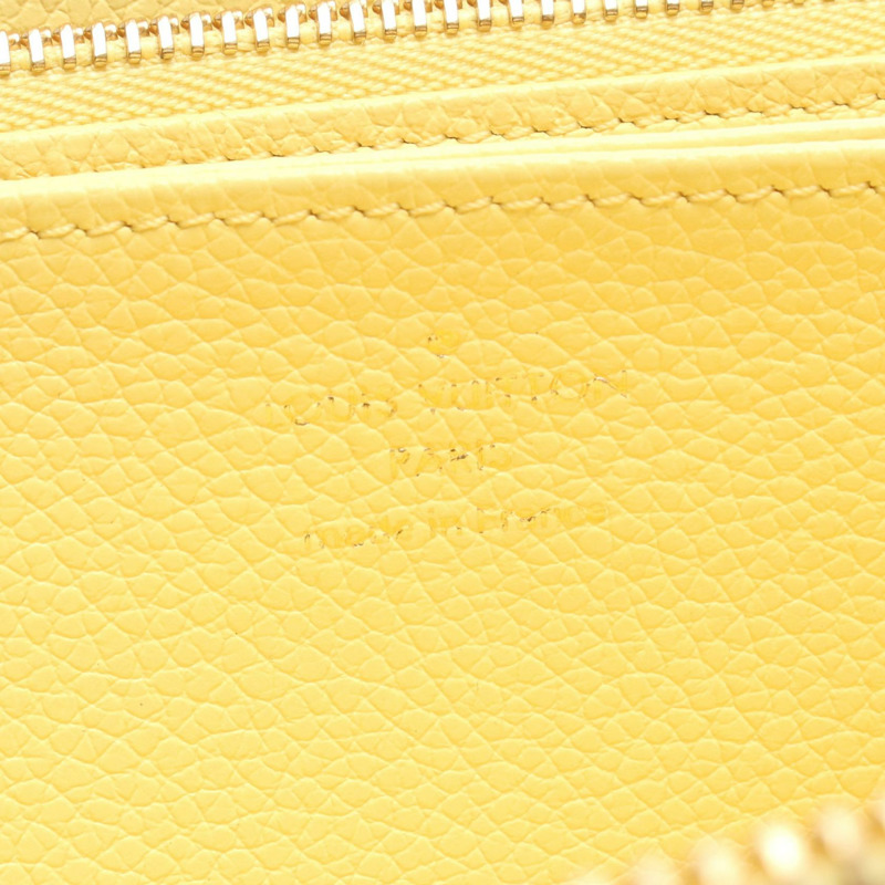 路易威登 Zippy Around 長錢包 M81427 Monogram Empreinte 黃色 二手 LV-3