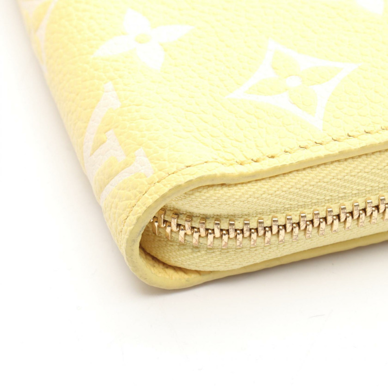 路易威登 Zippy Around 長錢包 M81427 Monogram Empreinte 黃色 二手 LV-7