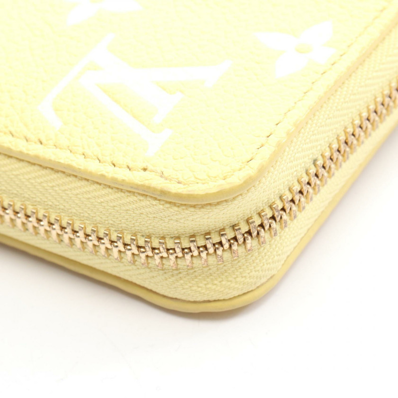 路易威登 Zippy Around 長錢包 M81427 Monogram Empreinte 黃色 二手 LV-8
