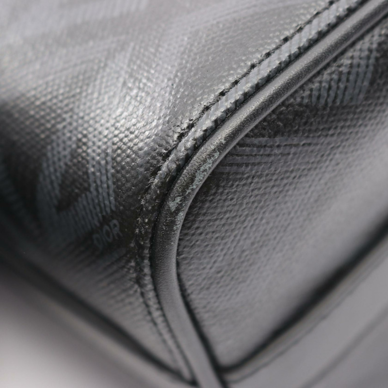 Dior Rango 22 CD 鑽石肩背包 1ADPO249CDP 帆布皮革 黑色 海軍藍 二手-5