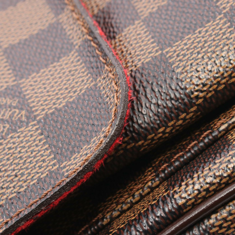 路易威登 Ravello GM 單肩包 N60006 Damier 帆布皮革 Ebene 二手 LV-8