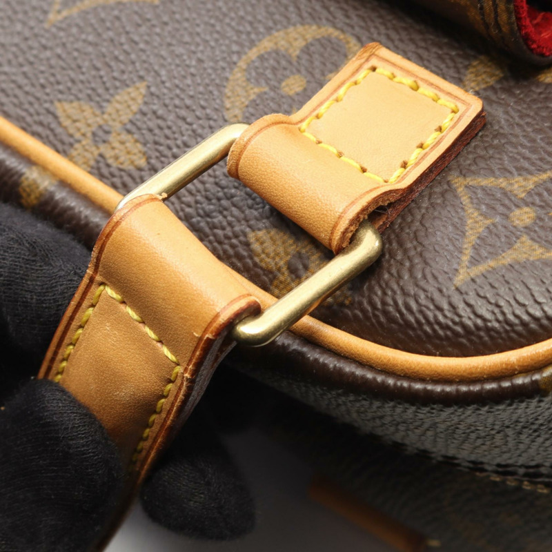 路易威登 Exsantricite 手提包 M51161 Monogram 帆布皮革棕色二手-9