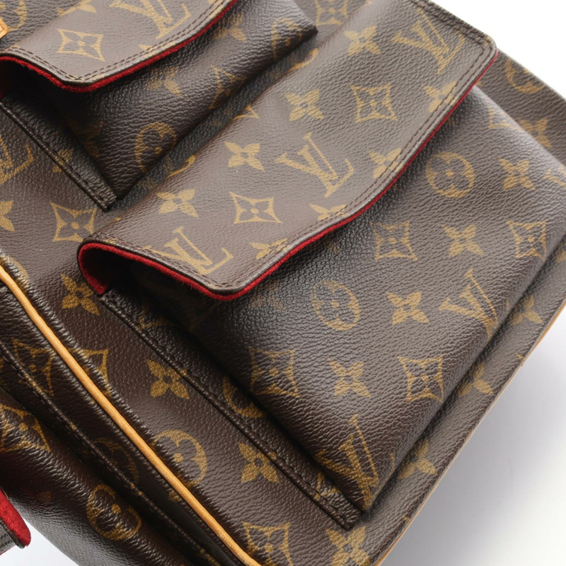 路易威登 Exsantricite 手提包 M51161 Monogram 帆布皮革棕色二手-10