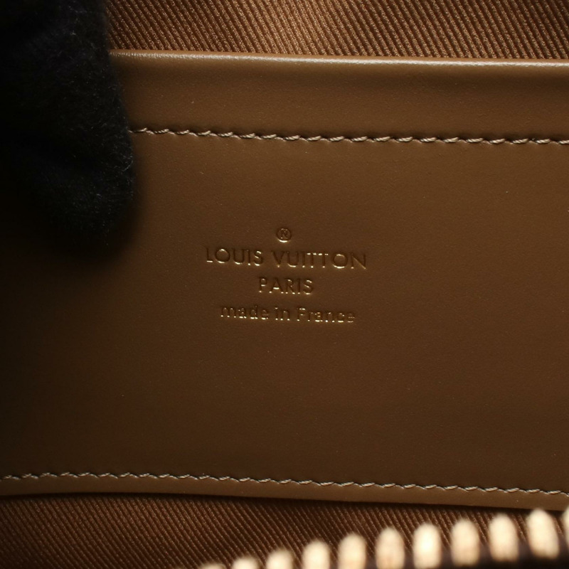 路易威登 Utility 斜背包 M80446 Monogram 帆布皮革 棕色-3