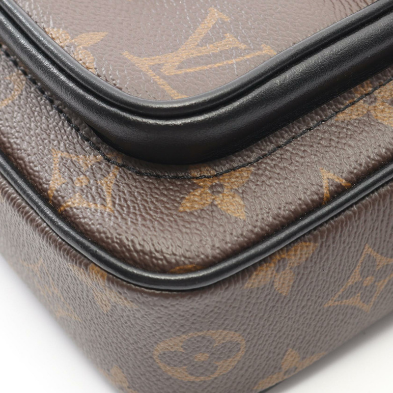 路易威登 Christopher 穿戴式皮夾單肩包 M69404 Monogram macassar-4