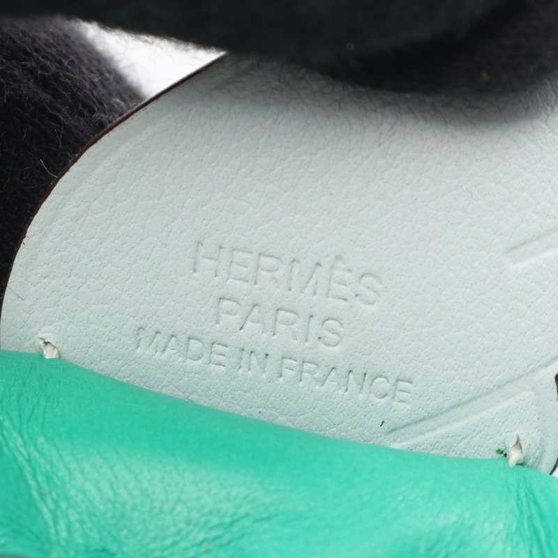 愛馬仕 Rodeo Pegasus PM 包飾，米洛羊羔皮，Swift 綠棕色，二手 Z-2