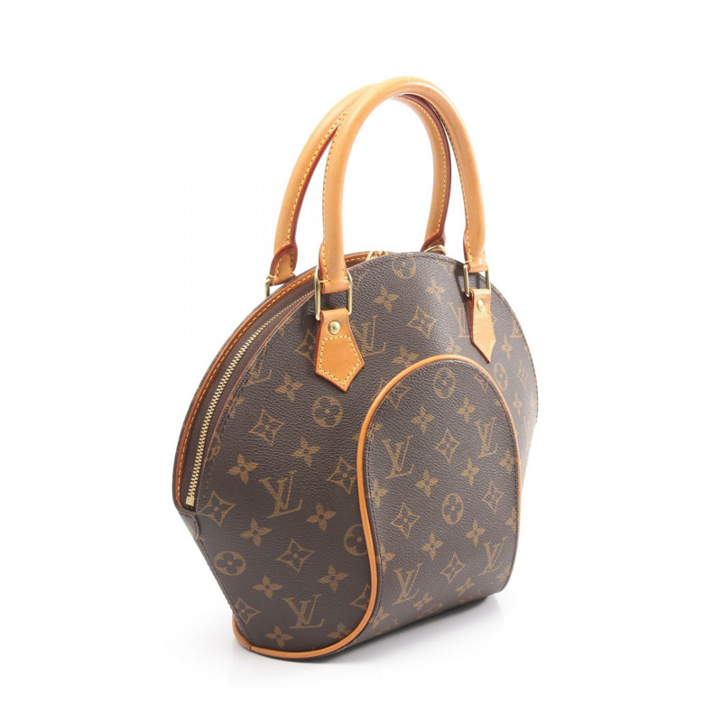 路易威登 Ellipse PM 手提包 M51127 Monogram 皮革 棕色 二手 女士-1