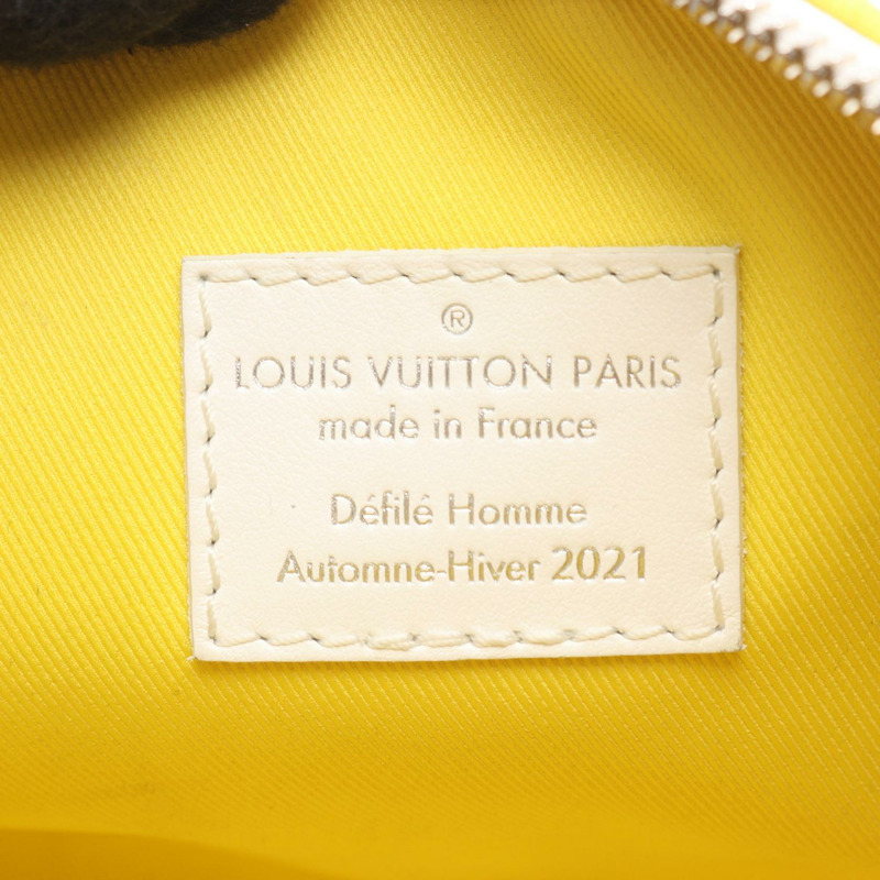 路易威登 Keepall XS Everyday LV 斜背包 M80842 黃色皮革-3