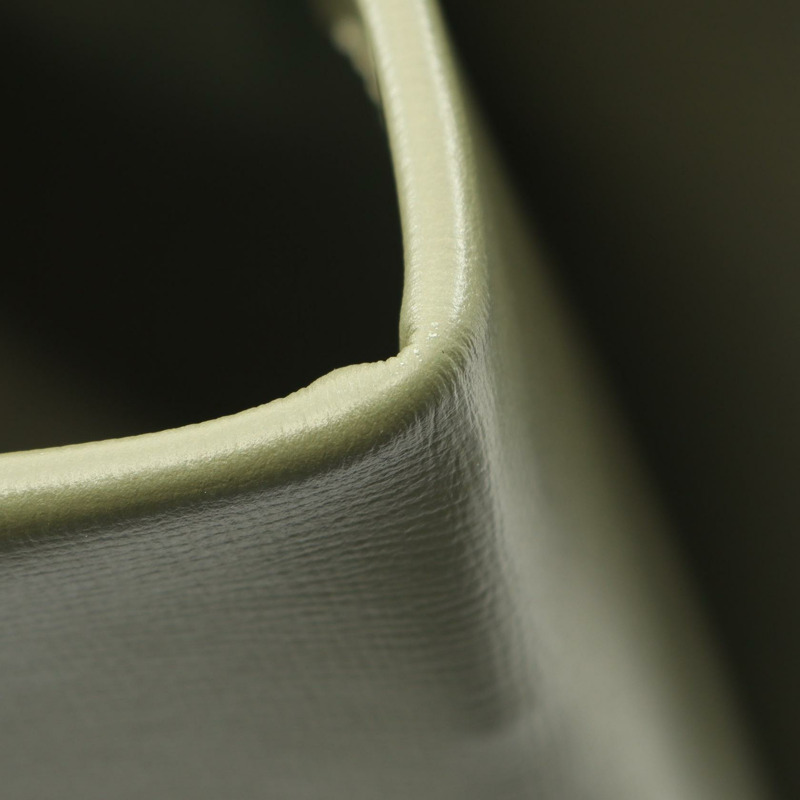 路易威登 Shopper Tote MM 單肩包 M26082 皮革 卡其色 二手 男士-4