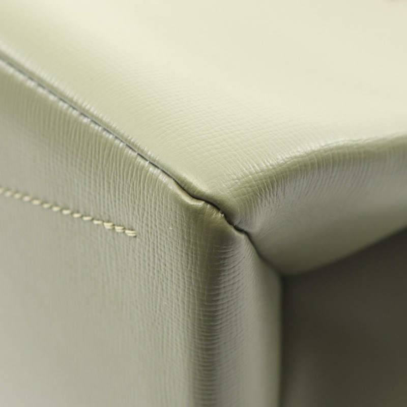 路易威登 Shopper Tote MM 單肩包 M26082 皮革 卡其色 二手 男士-5