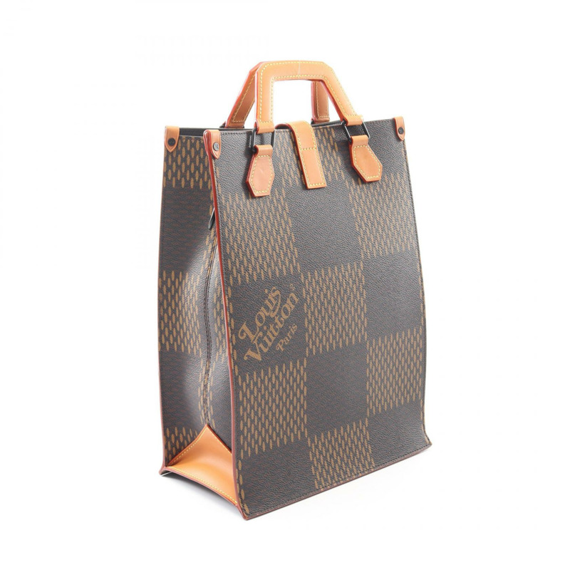LOUIS VUITTON x NIGO 迷你托特包款單肩包 N40355 Damier Giant Monogram 二手 LV-1