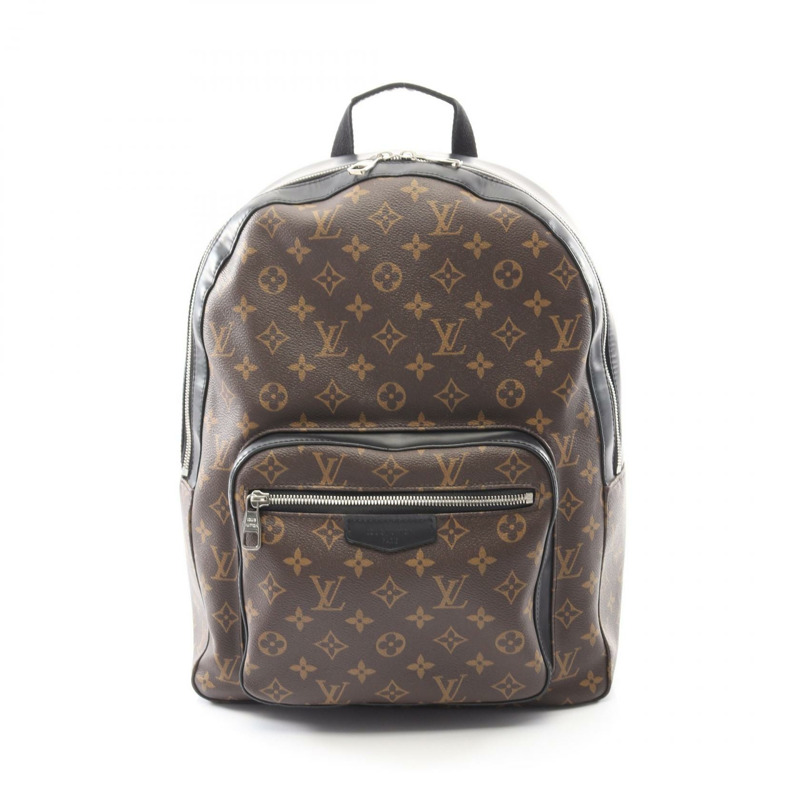 路易威登 Josh 雙肩包 M41530 Monogram macassar 棕色/黑色 二手-0