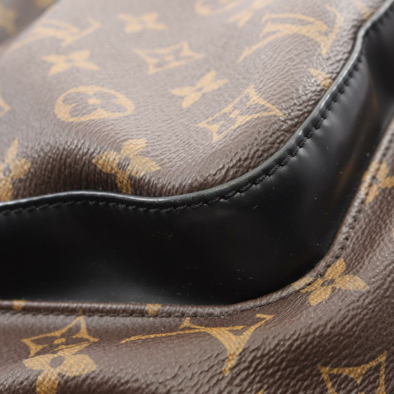 路易威登 Josh 雙肩包 M41530 Monogram macassar 棕色/黑色 二手-6
