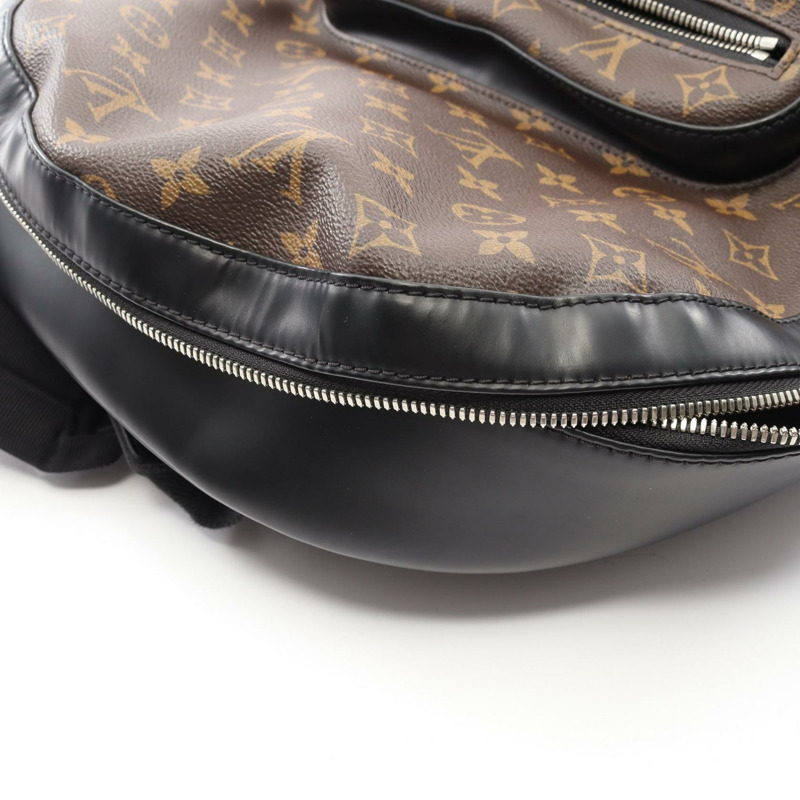 路易威登 Josh 雙肩包 M41530 Monogram macassar 棕色/黑色 二手-7