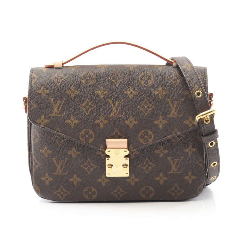 路易威登 Pochette Metis MM 單肩手提包 M44875 Monogram 帆布 二手 LV-0