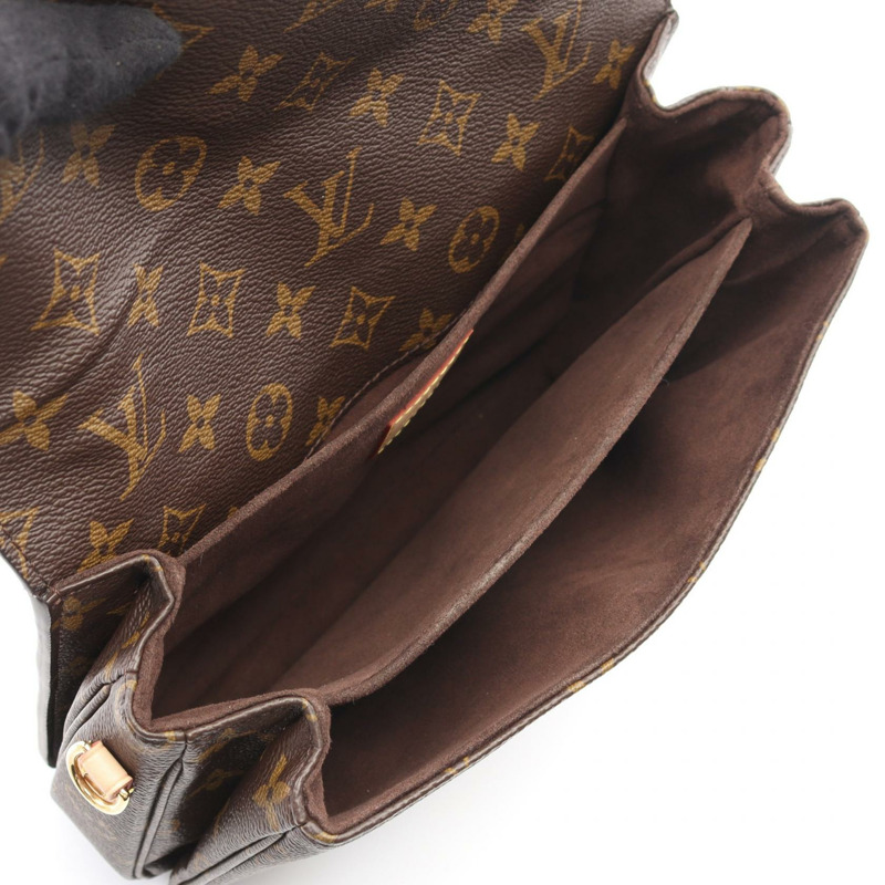 路易威登 Pochette Metis MM 單肩手提包 M44875 Monogram 帆布 二手 LV-2