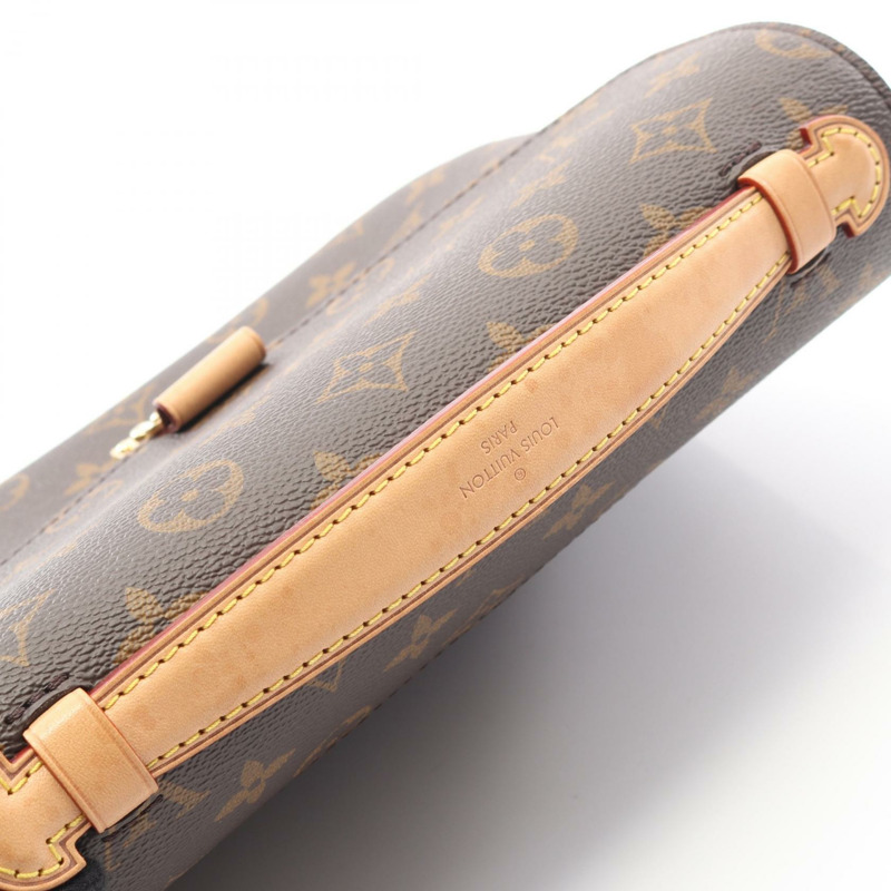 路易威登 Pochette Metis MM 單肩手提包 M44875 Monogram 棕色 二手 LV-7