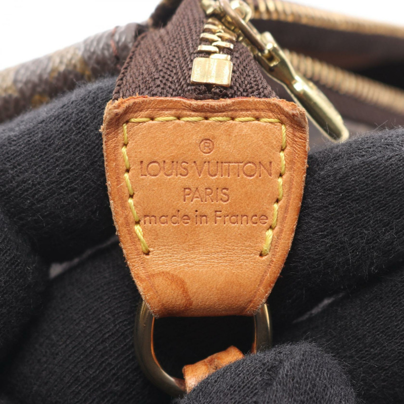 路易威登 Pochette Accessoires 手提包 M51980 Monogram 帆布棕色二手 LV-3