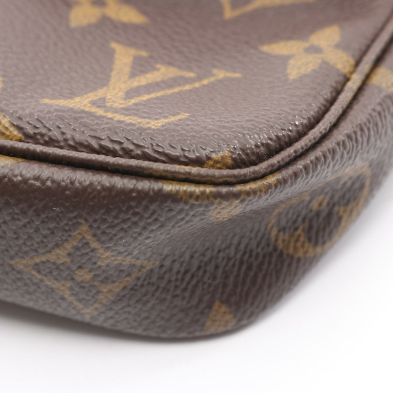 路易威登 Pochette Accessoires 手提包 M51980 Monogram 帆布棕色二手 LV-6