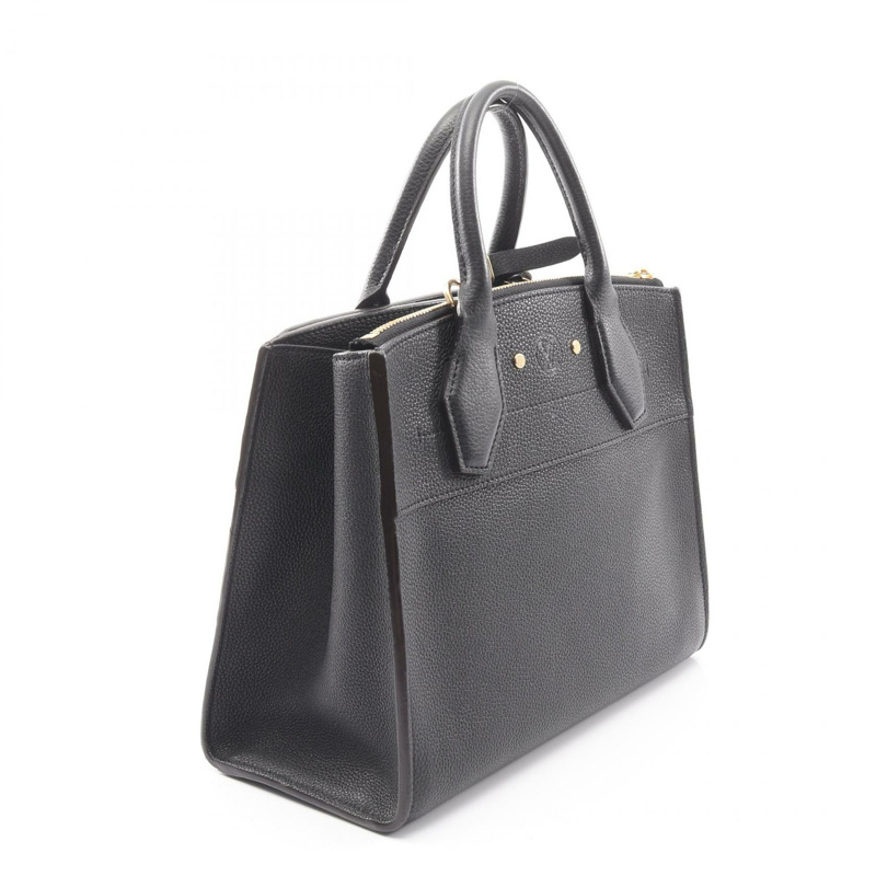 路易威登 City Steamer PM 斜背單肩包 M53028 黑色皮革 LV-1