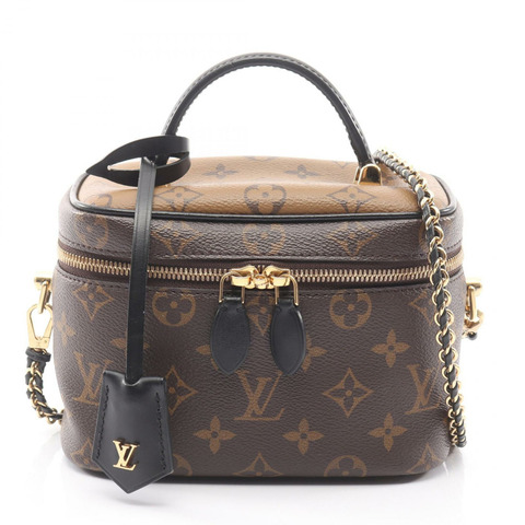 路易威登 Vanity NV PM 鏈條單肩背包 M45165 Monogram 反麵條二手