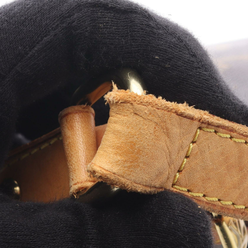 路易威登 Odeon PM 單肩斜背包 M56390 Monogram 皮革 棕色 二手-7