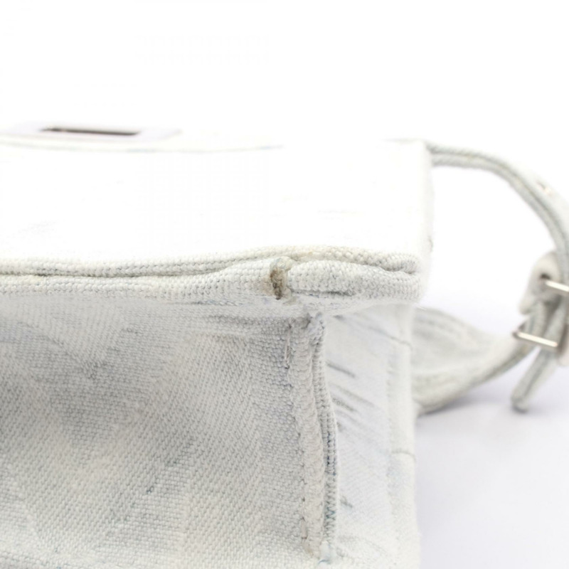 FENDI MARC JACOBS Peekaboo ISeeU 小號斜背包 8BN327 ANYB 牛仔白-4