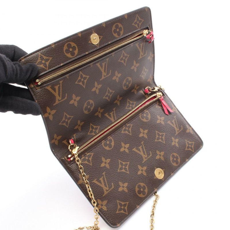 路易威登 Pochette Weekend 鏈條斜背包 M62456 Monogram LV-2