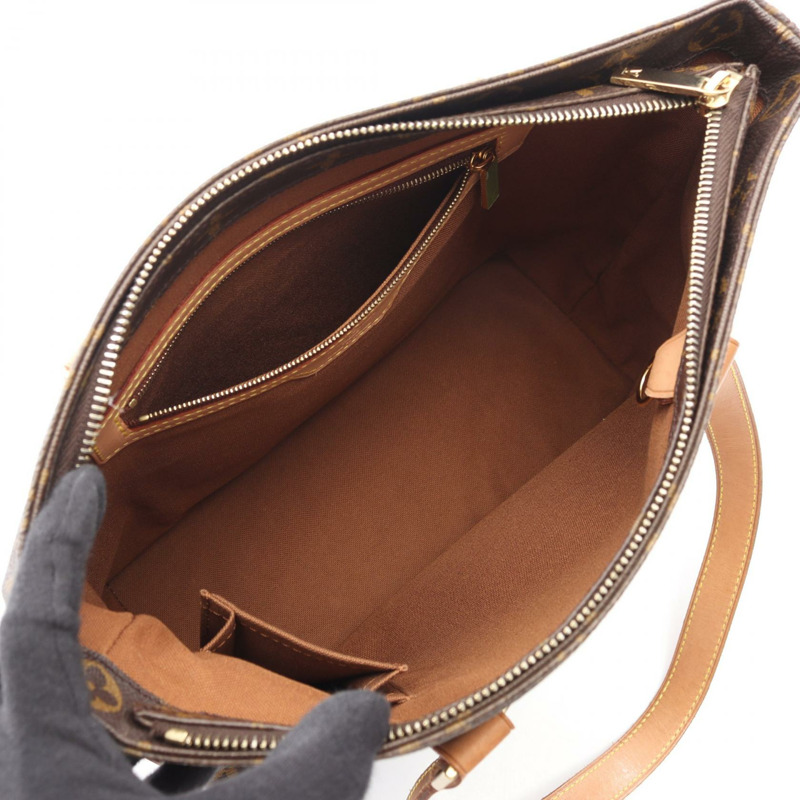 路易威登 Cabas Piano 單肩包 M51148 Monogram 帆布皮革棕色二手-2