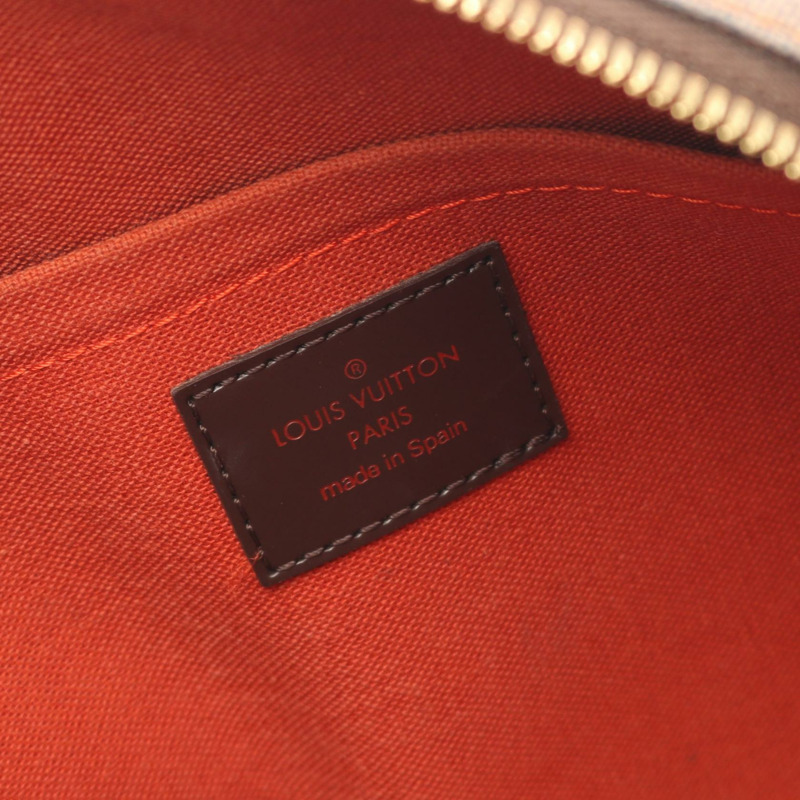 路易威登 Rivera MM 手提包 N41434 Damier 帆布皮革 Ebene 二手女式-3