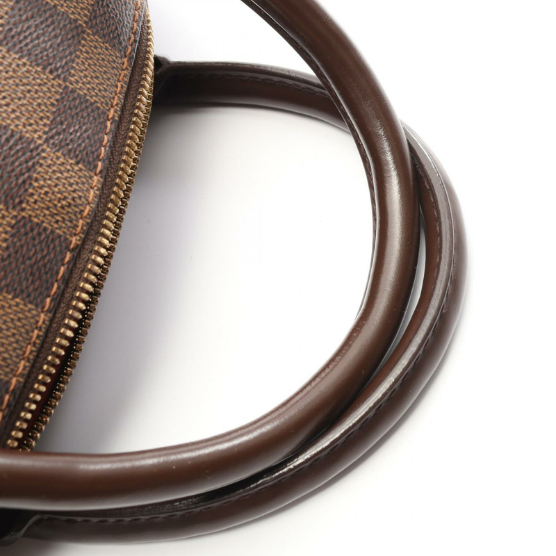 路易威登 Rivera MM 手提包 N41434 Damier 帆布皮革 Ebene 二手女式-9