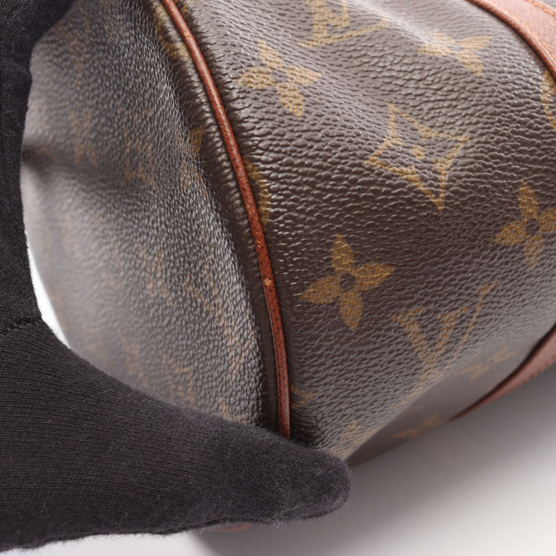 路易威登 Papillon 30 老手提包 M51365 Monogram 帆布皮革二手-8