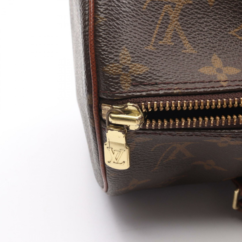 路易威登 Papillon 30 老手提包 M51365 Monogram 帆布皮革二手-9
