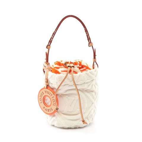 路易威登 LV Vacation 水桶肩背包 M25146 白色皮革絨面二手 LV