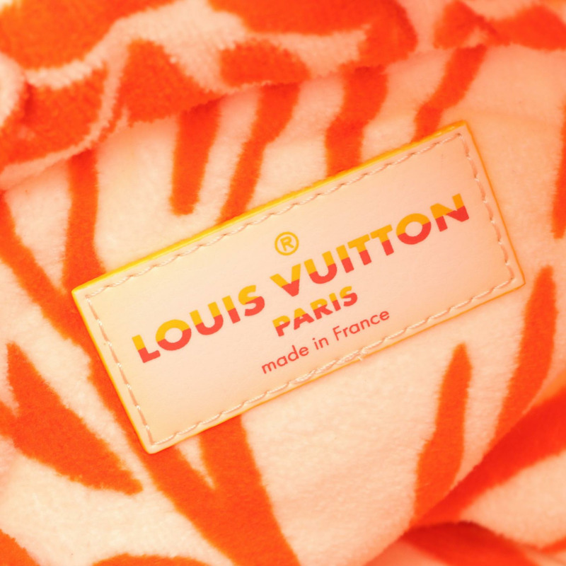 路易威登 LV Vacation 水桶肩背包 M25146 白色皮革絨面二手 LV-3