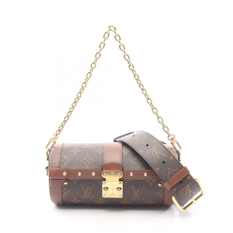 路易威登 Papillon Trunk 單肩手提包 M57835 Monogram 帆布 二手女士