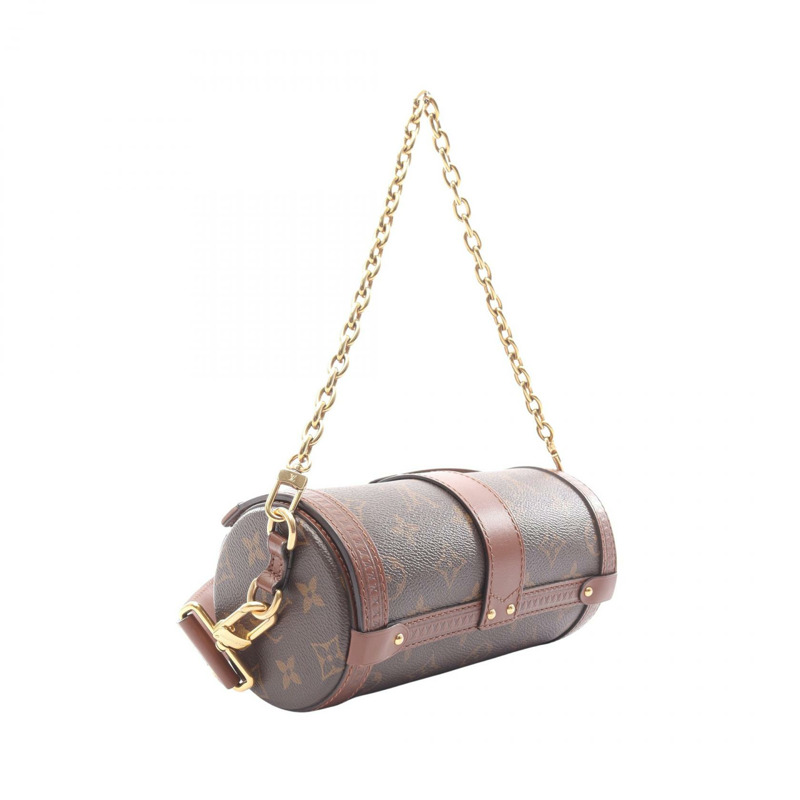 路易威登 Papillon Trunk 單肩手提包 M57835 Monogram 帆布 二手女士-1