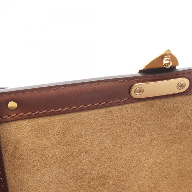 路易威登 Papillon Trunk 單肩手提包 M57835 Monogram 帆布 二手女士-5