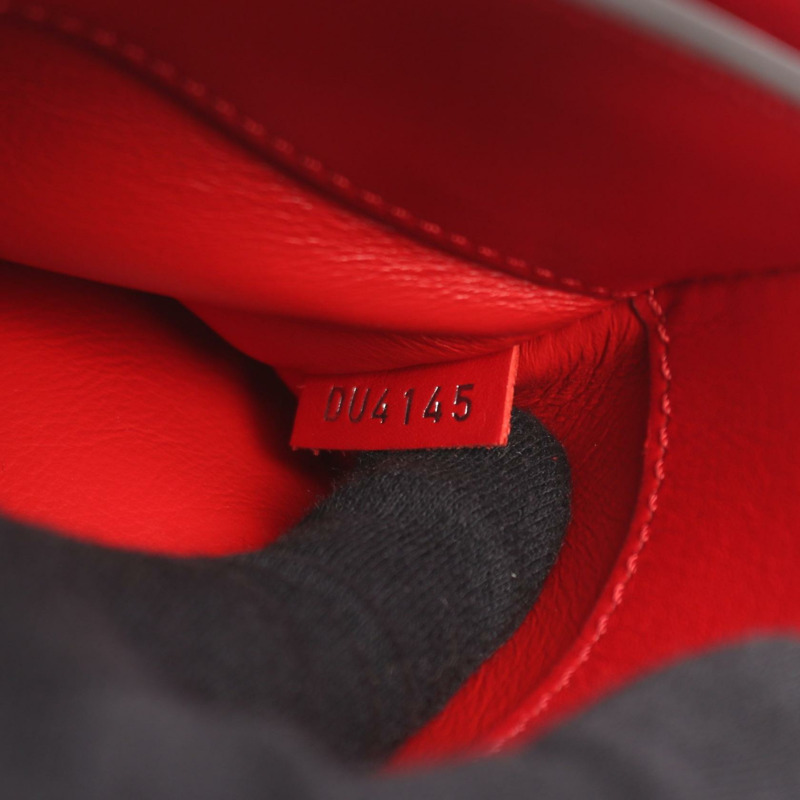 路易威登 City Steamer MM 單肩手提包 M51027 紅色皮革 二手 女士 LV-4