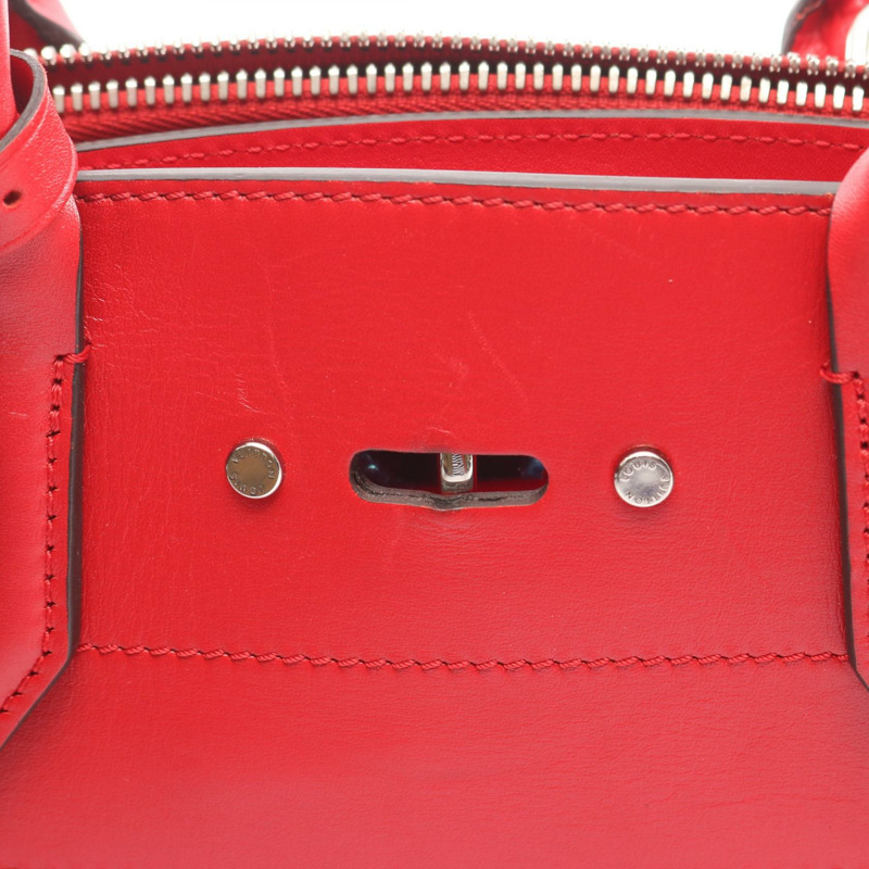 路易威登 City Steamer MM 單肩手提包 M51027 紅色皮革 二手 女士 LV-5