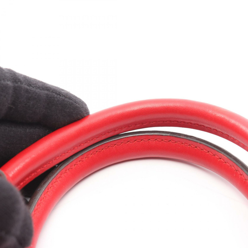 路易威登 City Steamer MM 單肩手提包 M51027 紅色皮革 二手 女士 LV-9