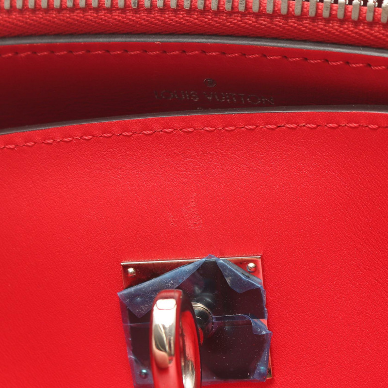 路易威登 City Steamer MM 單肩手提包 M51027 紅色皮革 二手 女士 LV-10
