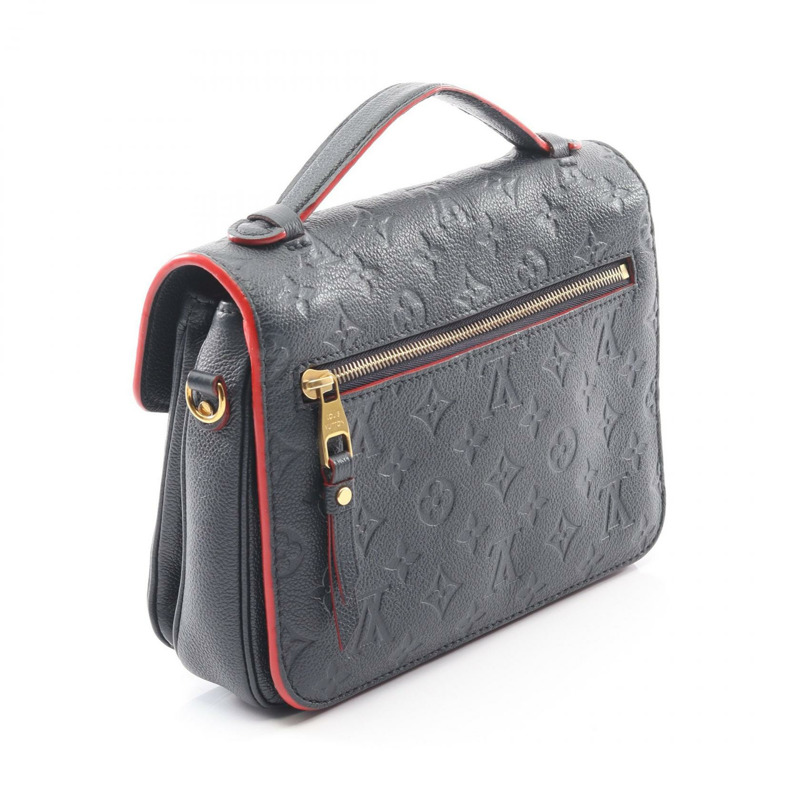 路易威登 Pochette Metis 單肩手提包 M44071 Monogram empreinte 海軍藍 LV-1