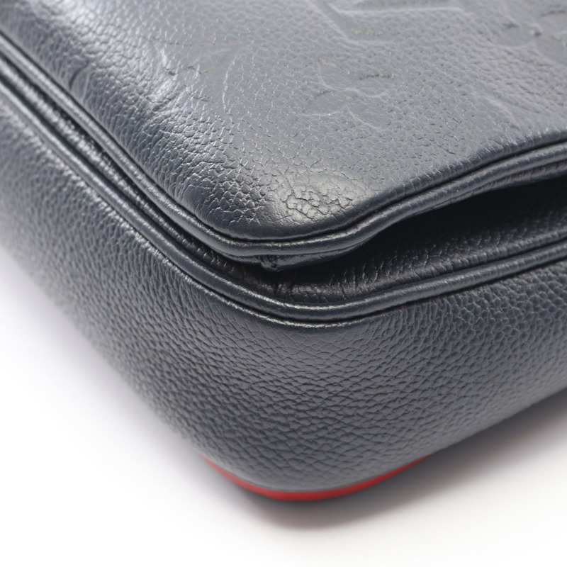 路易威登 Pochette Metis 單肩手提包 M44071 Monogram empreinte 海軍藍 LV-5