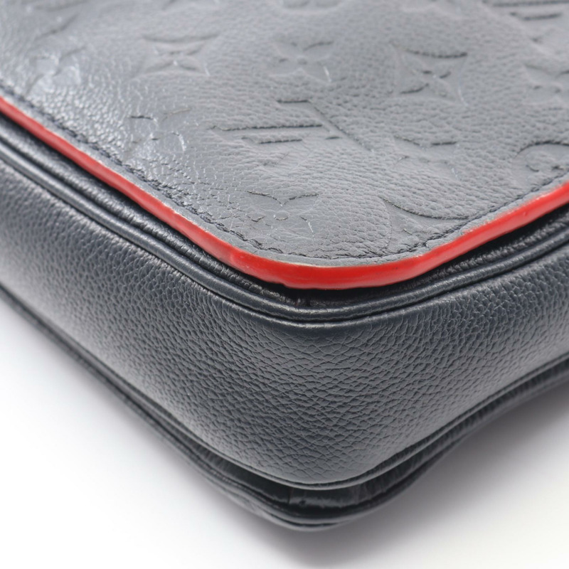 路易威登 Pochette Metis 單肩手提包 M44071 Monogram empreinte 海軍藍 LV-7